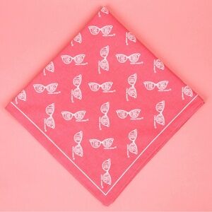 The Chief Pink Logo Bandana